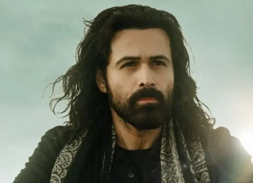 Emraan Hashmi looking intense and serious in a promotional poster for Awarapan 2.