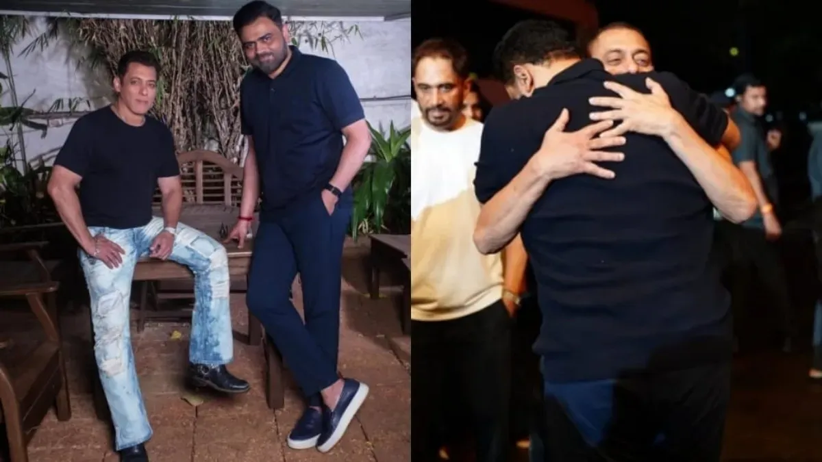 A picture of Salman Khan smiling.