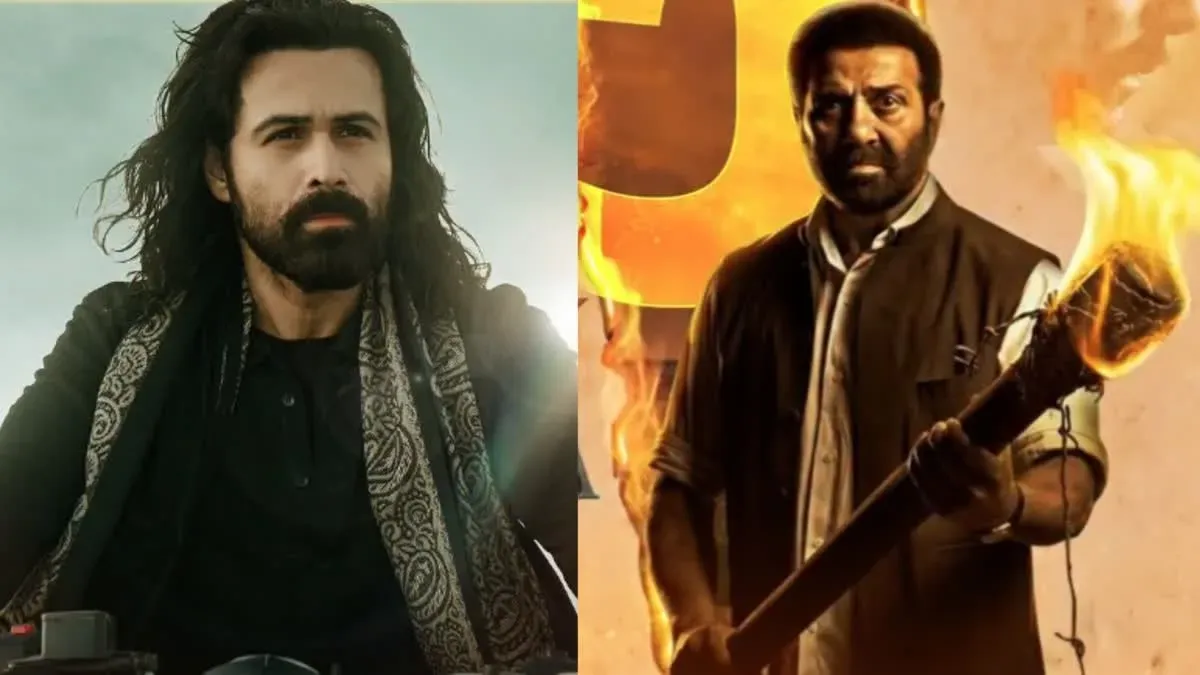 Emraan Hashmi and Sunny Deol film posters clashing at the box office.
