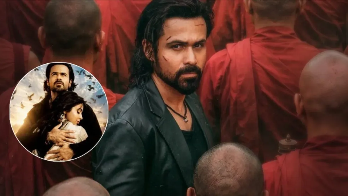 Emraan Hashmi in a moody scene from the movie Awarapan, showing his intense character.