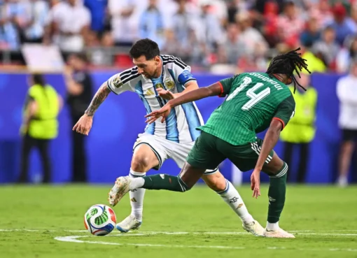 Fox logo with World Cup imagery and money signs, symbolizing high revenue.