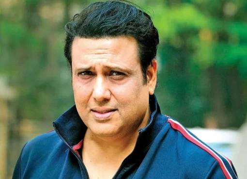 Govinda looking emotional.