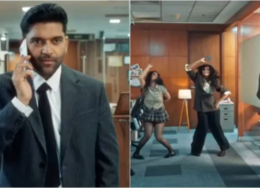 Guru Randhawa looking cool and confident, perhaps in a music video setting.