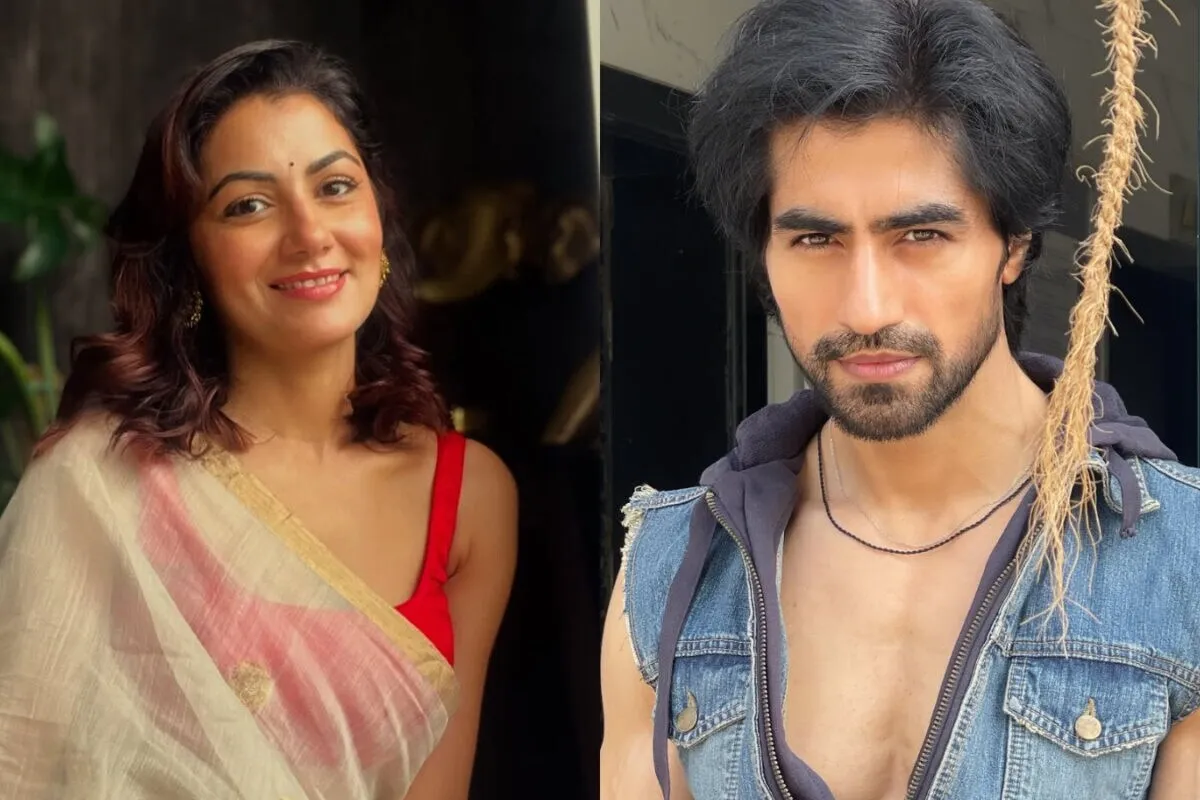 Harshad Chopda speaking in a video interview.