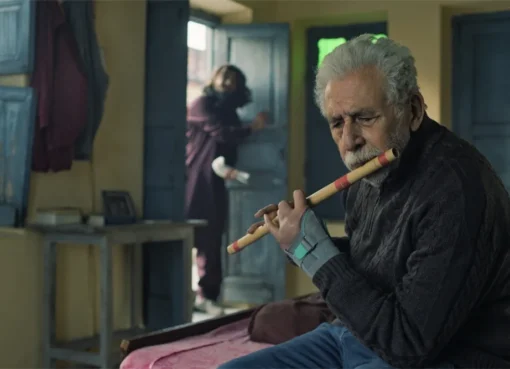 Naseeruddin Shah in a still from the film 'Rehmat'.