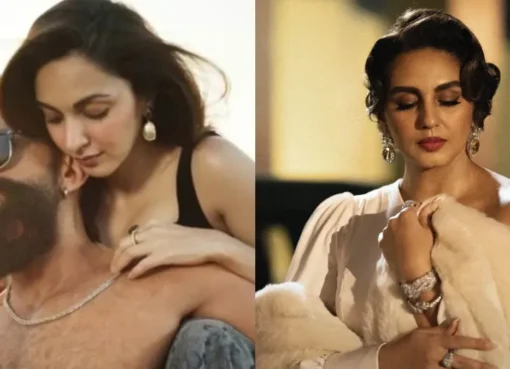 Huma Qureshi speaking passionately about an issue.