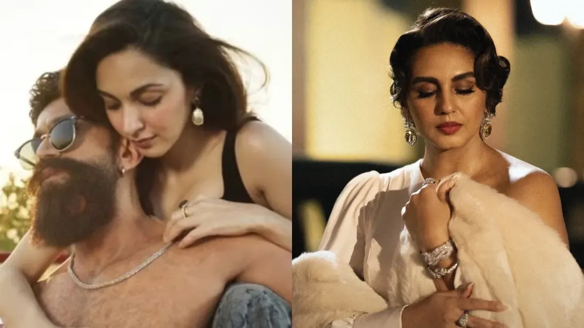 Huma Qureshi speaking passionately about an issue.