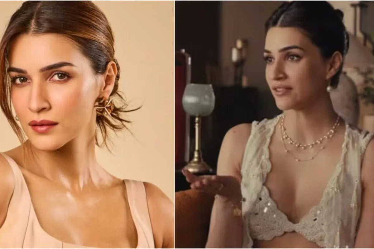 Kriti Sanon wearing jewelry in a lifestyle photo
