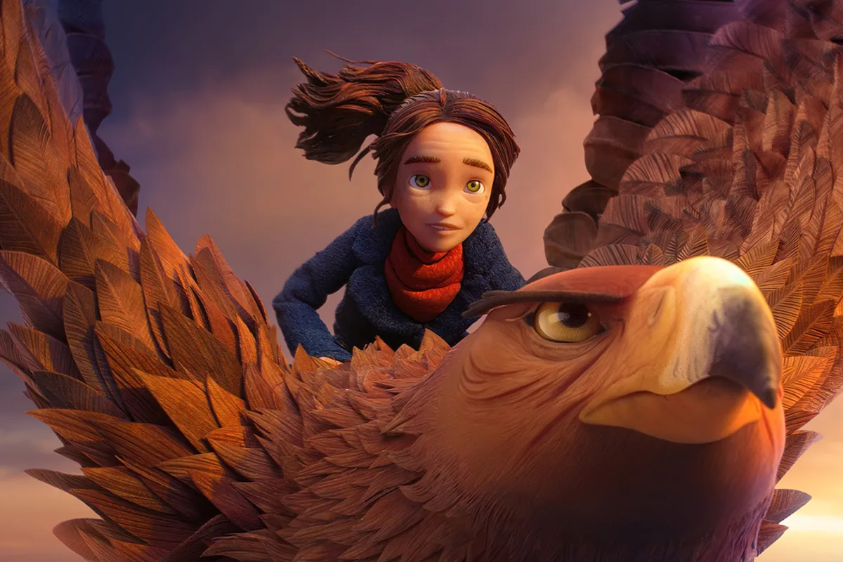 Carey Mulligan voicing a grieving mother in the Laika stop-motion film 'Wildwood,' ready to confront an enchanted forest.
