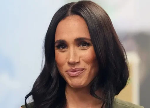 Photo of Meghan Markle looking thoughtful.
