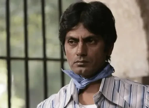 Nawazuddin Siddiqui as Faisal Khan in Gangs of Wasseypur 2, looking intense.