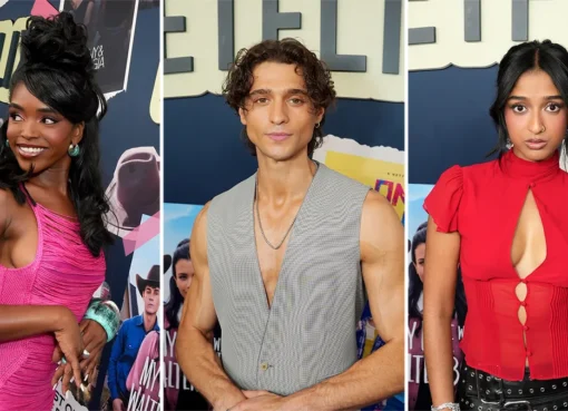 YA stars at a Netflix event.