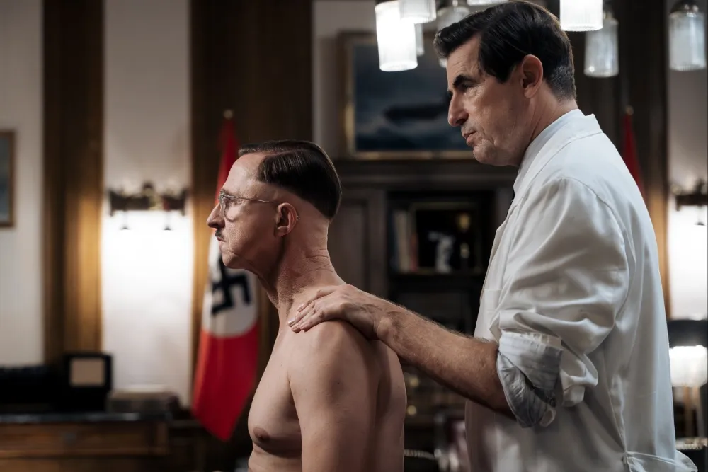 Claes Bang in a scene from 'I Is Another', looking intense and thoughtful.