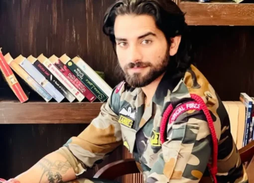 A file photo of Ankit Balyan, the Haryanvi singer and YouTuber.