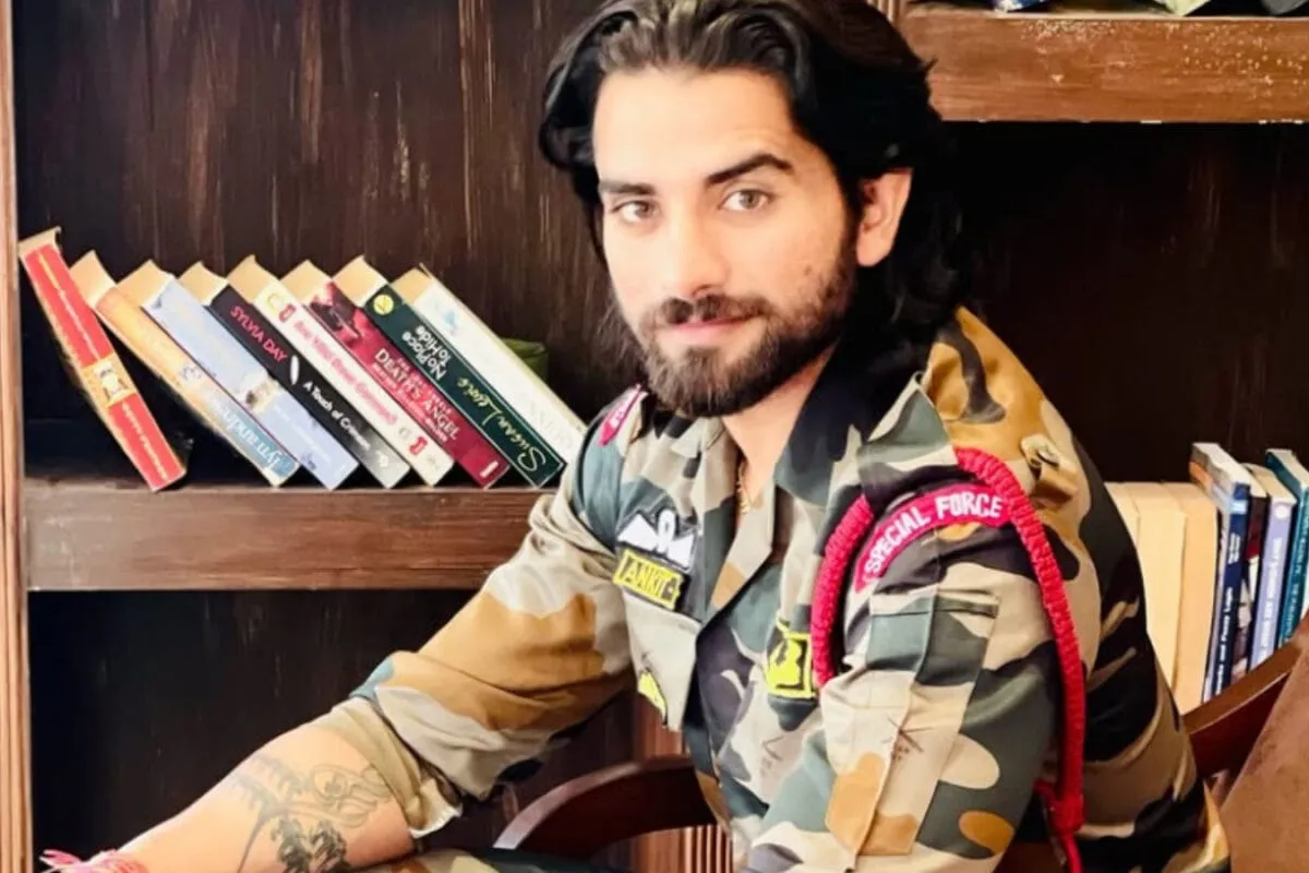 A file photo of Ankit Balyan, the Haryanvi singer and YouTuber.