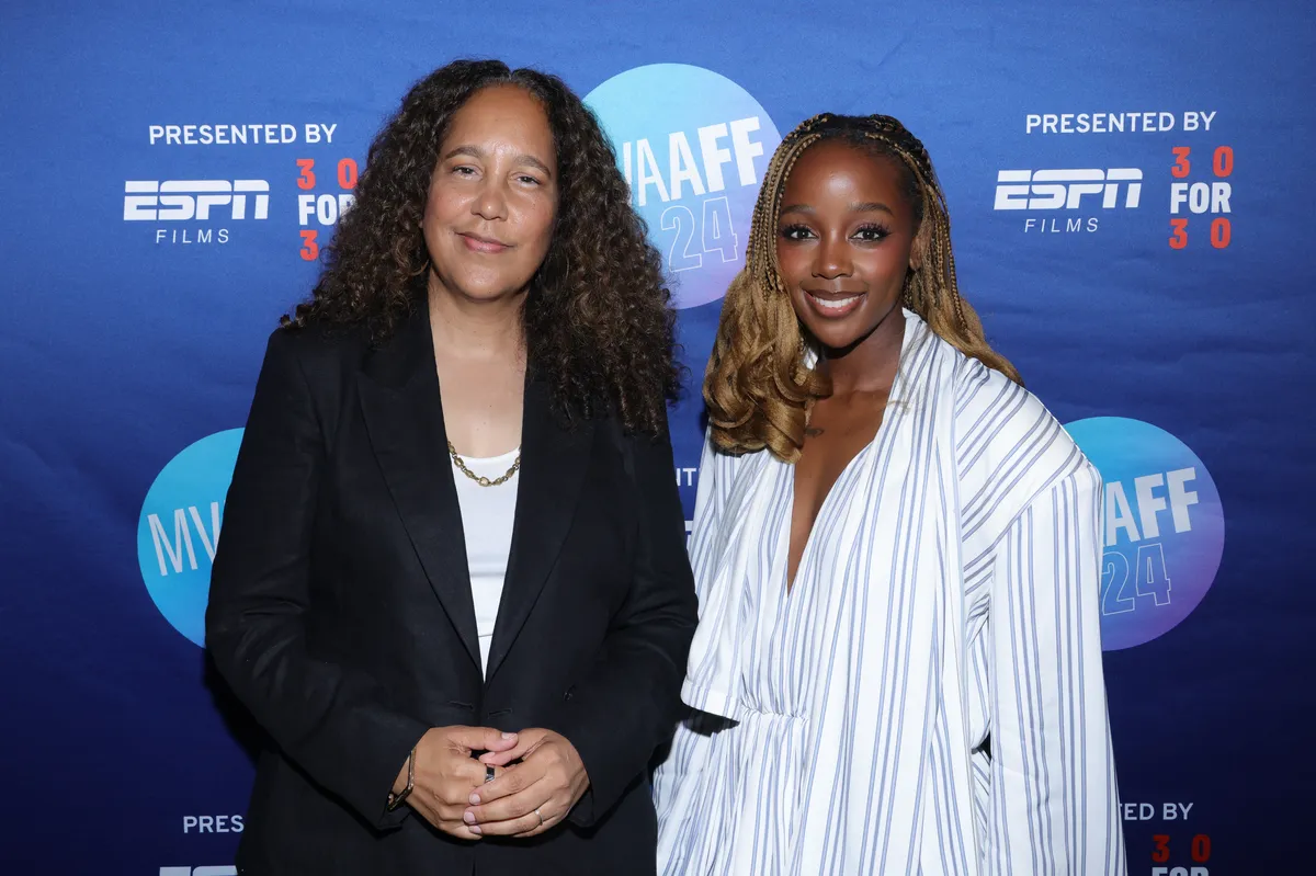 Gina Prince-Bythewood and Thuso Mbedu discussing the 'Children of Blood and Bone' movie.