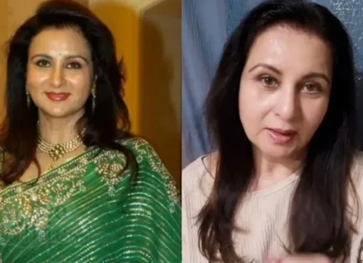 A portrait of veteran Indian actress Poonam Dhillon smiling.