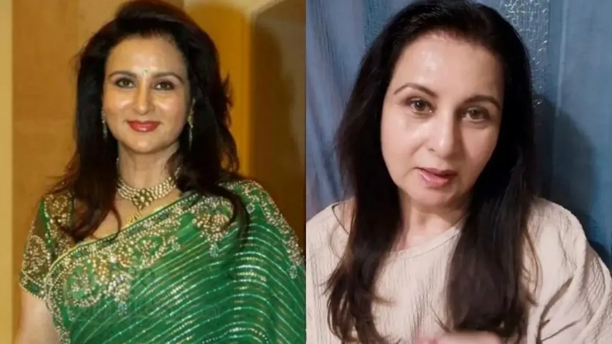 A portrait of veteran Indian actress Poonam Dhillon smiling.