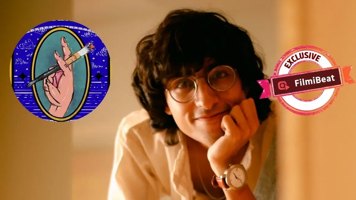 Priyanshu Modi smiling thoughtfully during an interview.