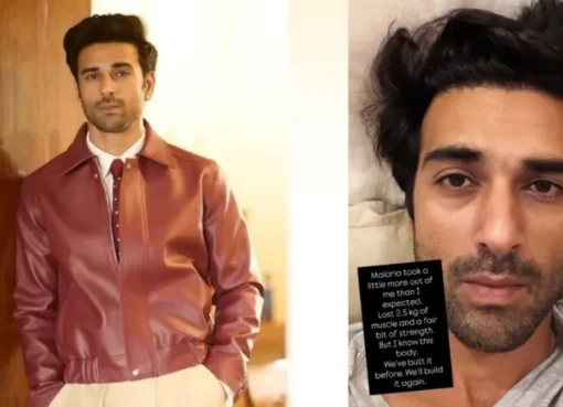 Pulkit Samrat looking tired but determined during his malaria recovery.