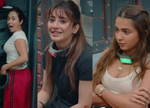 Shivangi Joshi, Shreya Kalra, and Apoorva Mukhija smiling and sharing gift ideas.