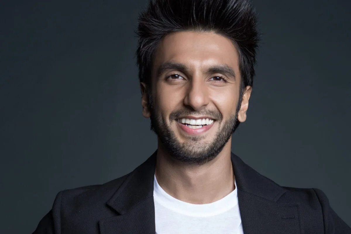 Ranveer Singh looking sharp and determined.