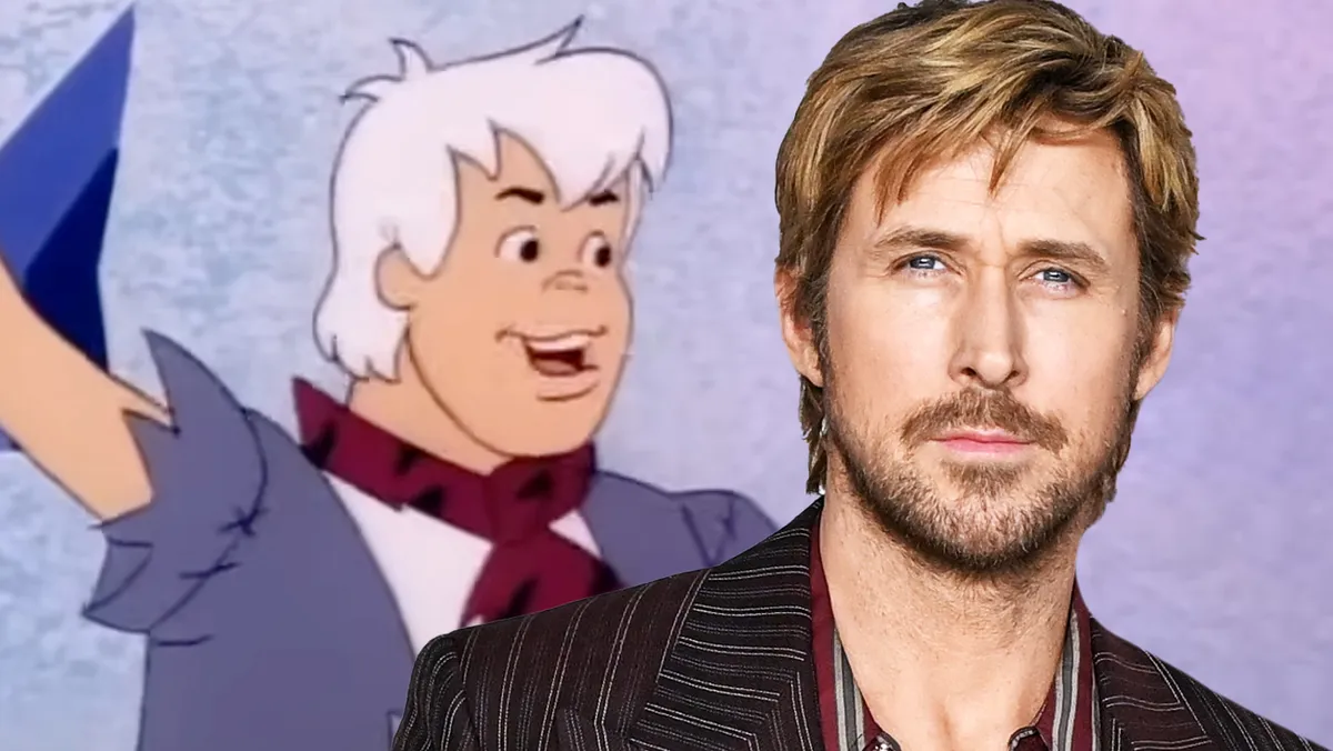 Ryan Gosling and Bamm-Bamm Rubble