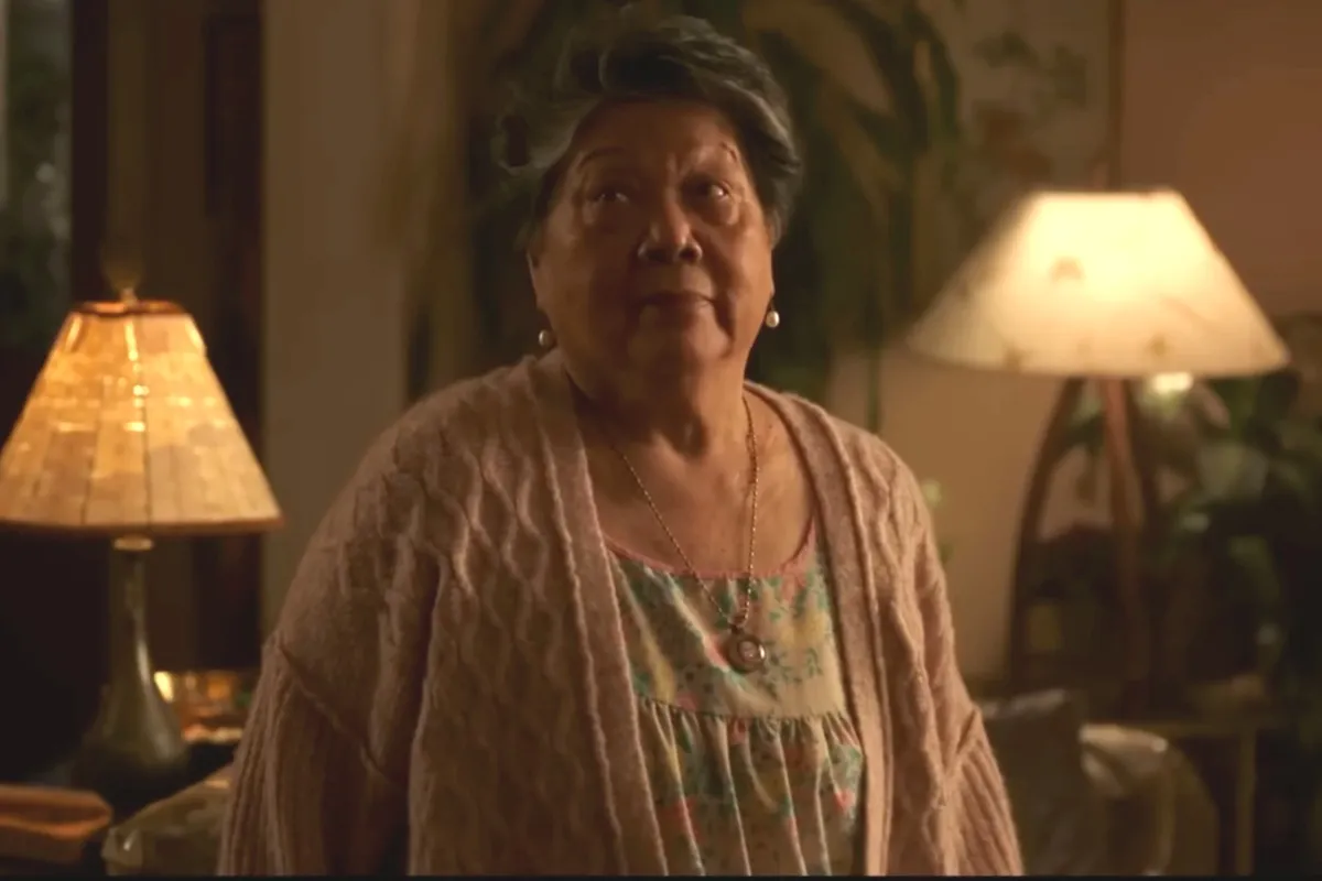 A still from Spider-Man: No Way Home showing Mary Rivera.