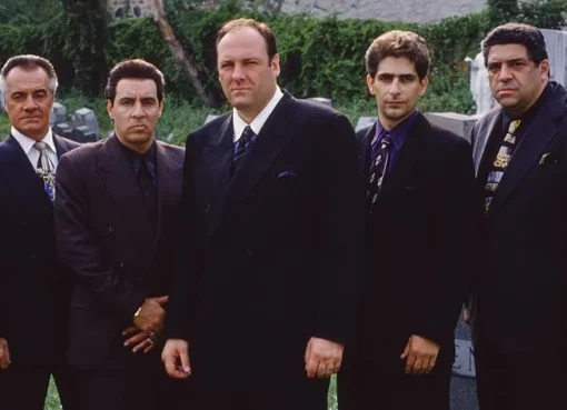 Vincent Pastore as Salvatore "Big Pussy" Bonpensiero in a scene from The Sopranos.