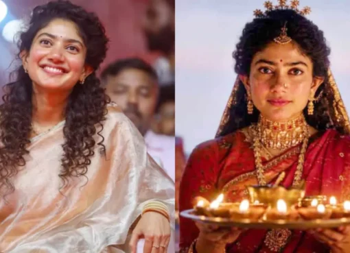 Sai Pallavi smiling, a popular Indian actress.