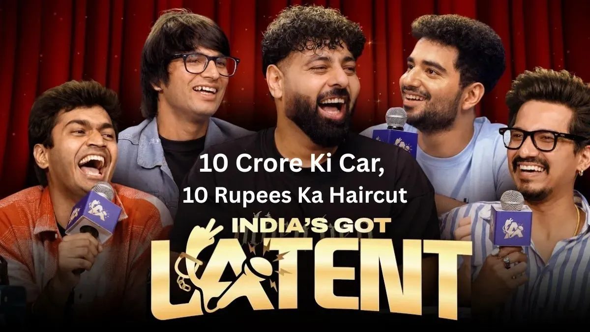 Samay Raina and Sourav Joshi in a YouTube video setting.