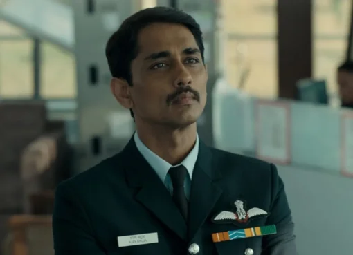 Siddharth looking thoughtful, perhaps on the set of Operation Safed Sagar.