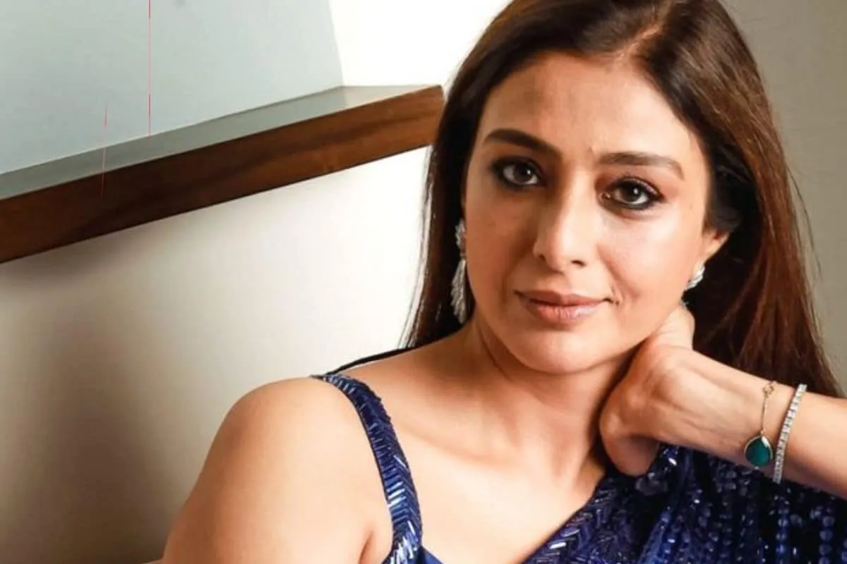 Photo of actress Tabu looking thoughtful.