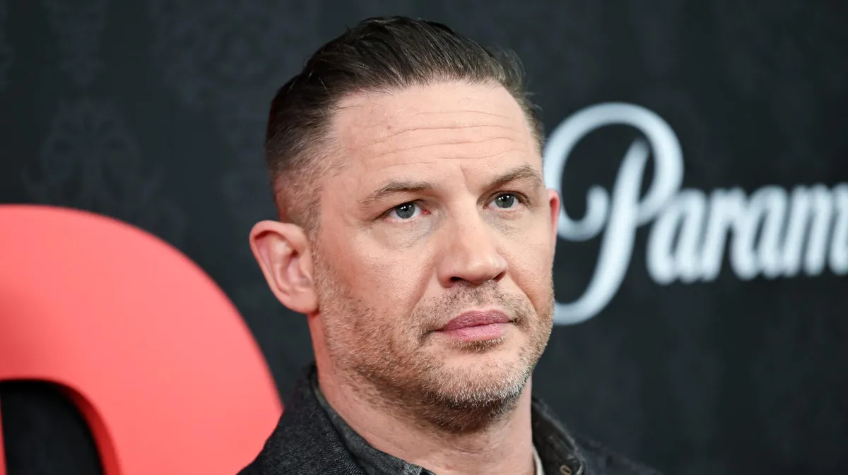 Photo of actor Tom Hardy.
