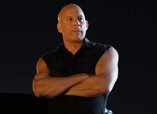 Vin Diesel as Dominic Toretto in the Fast & Furious franchise.