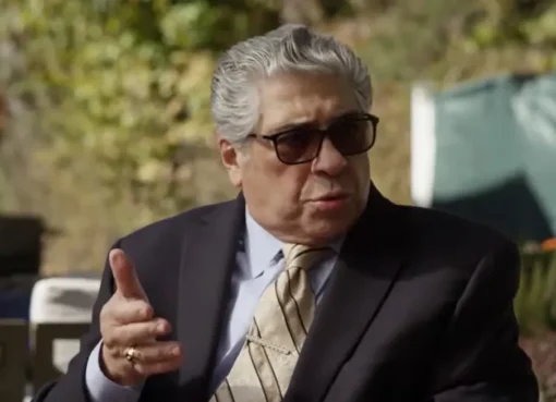 Trailer still from Gravesend Season 3 featuring Vincent Pastore and Shaquille O'Neal.