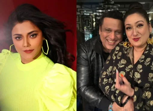 Bollywood actor Govinda and his wife Sunita Ahuja.
