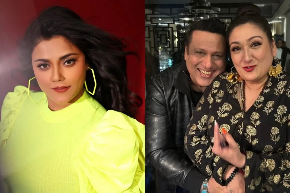 Bollywood actor Govinda and his wife Sunita Ahuja.