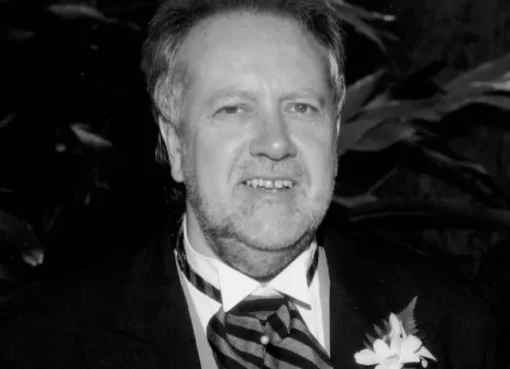 A photo of film editor Ian Crafford, a man who crafted movie scenes with an artistic eye.