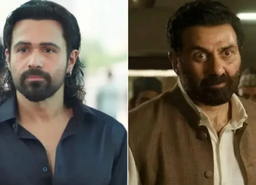 Emraan Hashmi and Sunny Deol, representing their films Awarapan 2 and Batwara 1947, in a cinematic face-off at the box office.