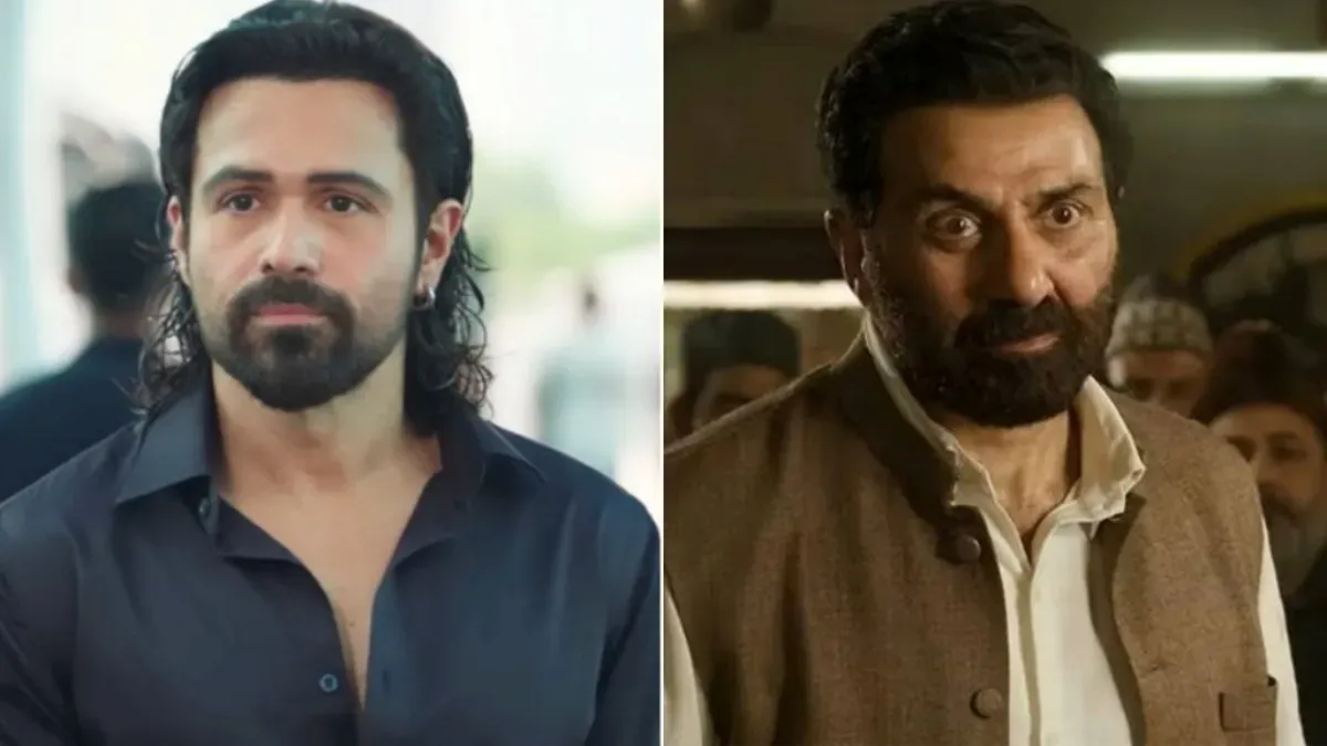 Emraan Hashmi and Sunny Deol, representing their films Awarapan 2 and Batwara 1947, in a cinematic face-off at the box office.