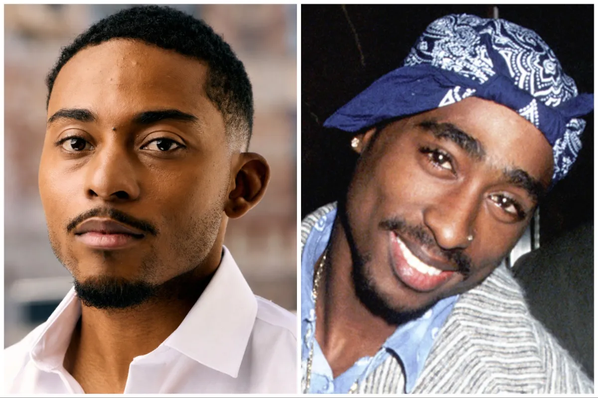 Camron Jones, Lauren London, and Jonathan Daviss, the cast of the Snoop Dogg biopic.