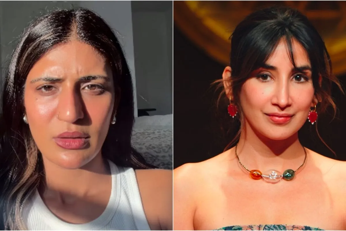 Reality TV contestants looking stressed.