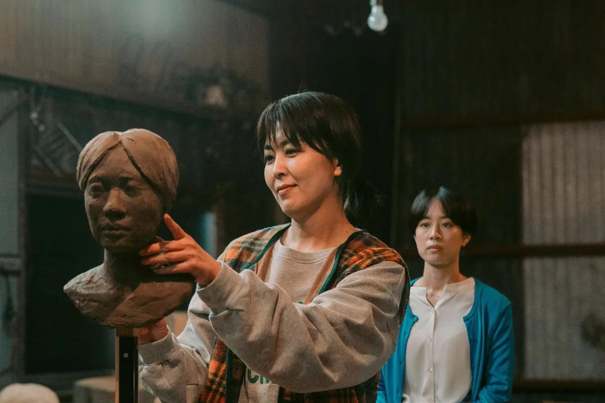 Promotional image for Kōji Fukada's film 'Nagi Notes', possibly showing a calm, visually striking scene.