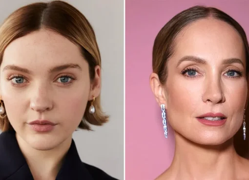 Catriona Chandler and Joanne Froggatt, looking serious, for HBO's new true-crime series.