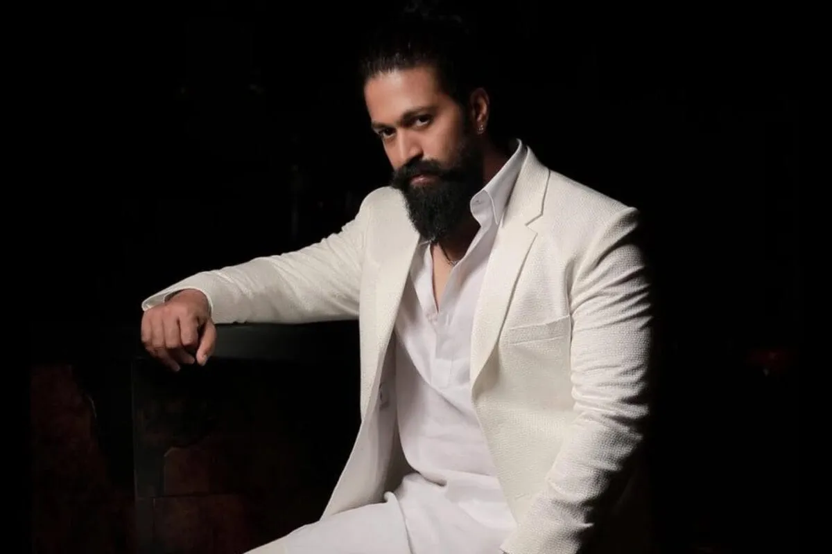 Yash looking serious and thoughtful, possibly in an interview setting.