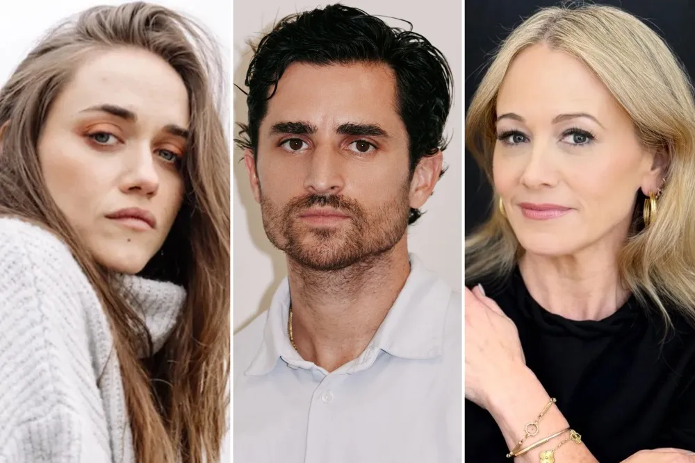 A graphic announcing the casting of Alice Kremelberg, Matthew Leone, and Christine Taylor in the film 'Madison'.