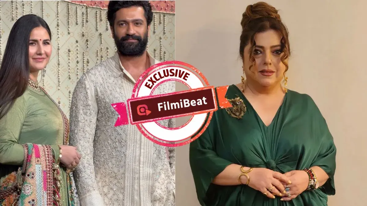 Delnaaz Irani smiling, wearing a colorful outfit, during an interview.