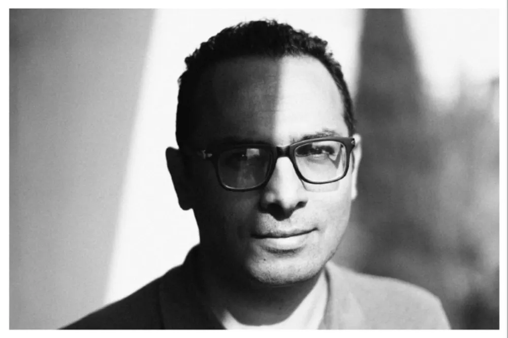 Portrait of Iranian director Ali Asgari.