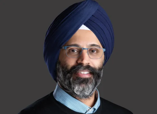 Karandeep Anand, Disney's new CTO, smiling.